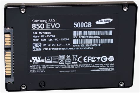 Samsung SSD 850 Evo 500GB Review Photo Gallery - TechSpot