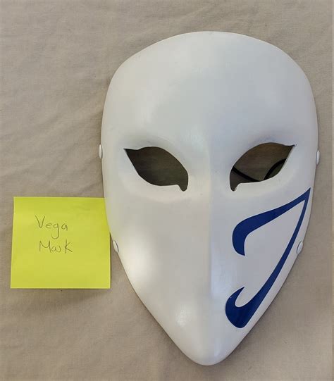 Vega mask Street fighter cosplay costume handmade full | Etsy