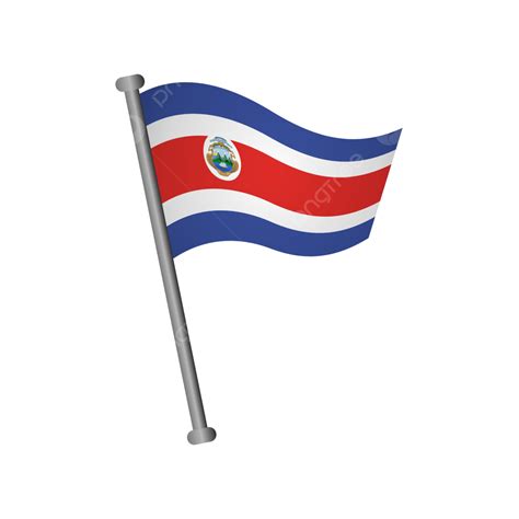 Costa Rica Flag Icon, Costa Rica, Flag, Costa Rica Flag PNG and Vector ...