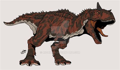 Carnotaur (Fallen Kingdom) by Michiragi on DeviantArt | Jurassic world dinosaurs, Dinosaur ...