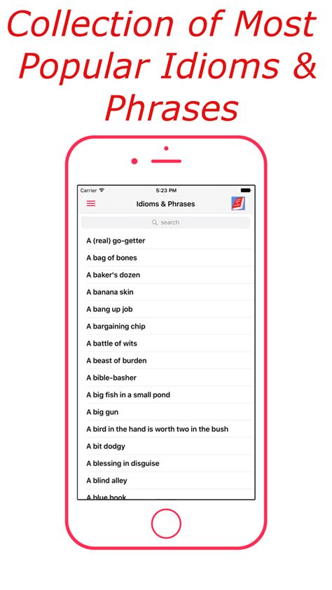 Idioms Phrases English for iPhone - Download