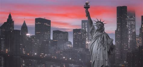 Statue of Liberty stock image. Image of america, blue - 274732201