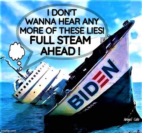 Biden ship sinking - Imgflip