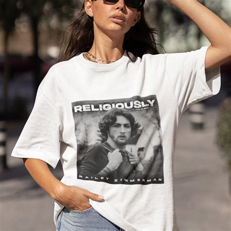 Bailey Zimmerman Merch Religiously - Etsy