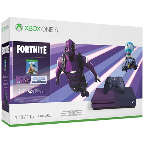 Xbox One S 1TB Console Fortnite Battle Royale Special Edition Bundle ...