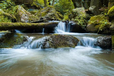 Long exposure waterfall stock image. Image of calculus - 107204579