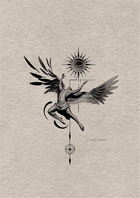 ICARUS TATTOO | Greek mythology tattoos, Mythology tattoos, Greek tattoos