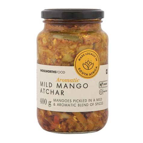 Mild Mango Atchar 400 g | Woolworths.co.za