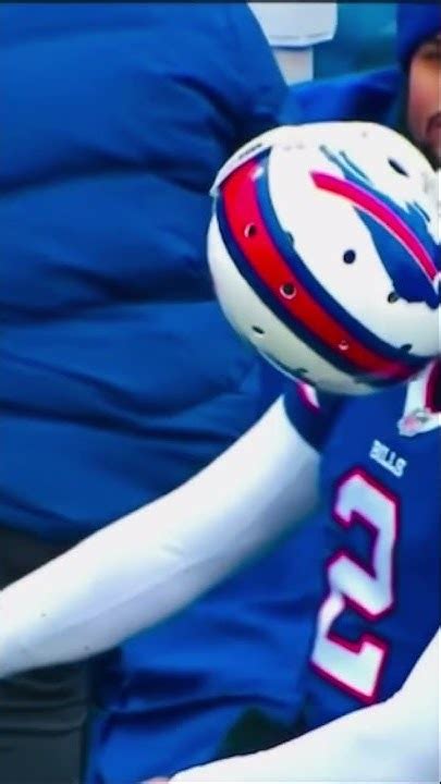 NFL Bloopers - Buffalo Bills PLAYER SPIKES HELMET HITS HIMSELF IN THE ...