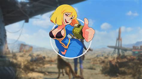 Shadbase, suggestive, Fallout, Fallout 4, vault girl, video games, picture-in-picture ...