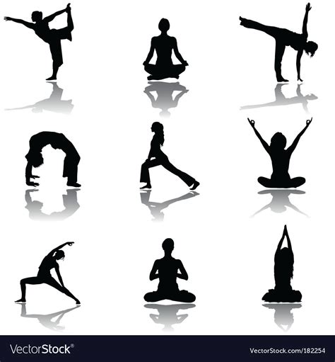 Yoga Royalty Free Vector Image - VectorStock