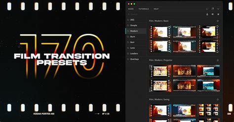 Film Transitions, Elements ft. burn & burned film - Envato Elements