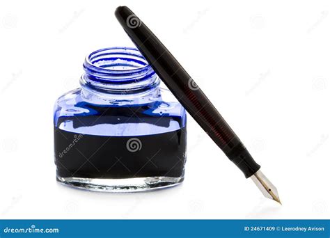 Fountain Pen And Ink Royalty Free Stock Images - Image: 24671409