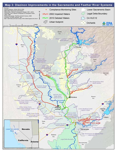 Feather & Sacramento Rivers Watersheds | Region 9: Water | US EPA