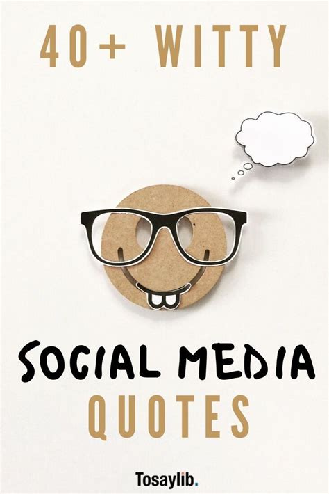 40+ Witty Social Media Quotes We all love humor and every once in a ...