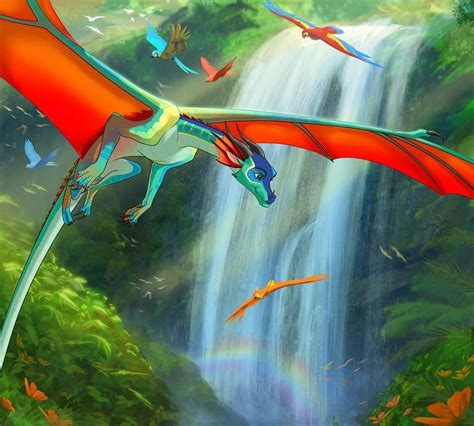 Above the Canopy by frostbite-studios on DeviantArt | Dragones wallpaper, Dragones, Wings of fire