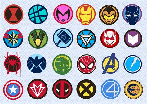 Exclusif, de haute qualité Excellente qualité Marvel Logo Avengers Pop ...