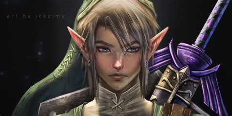 Legend of Zelda: Twilight Princess Fan Paints Stunning Link Portrait