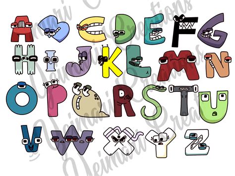 Alphabet Lore Png - Etsy