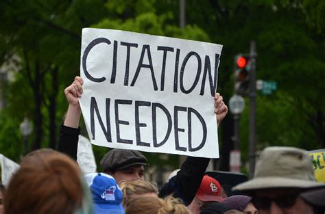 Citation Needed | March for Science in Washington, DC | Adam Fagen | Flickr