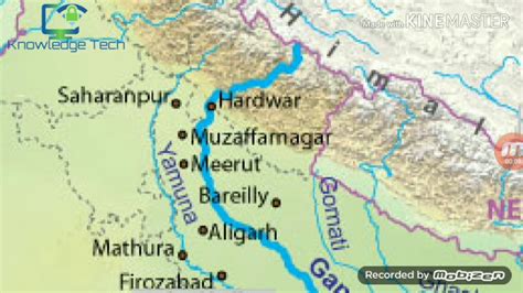 River Ganga In India Map - Best Map of Middle Earth