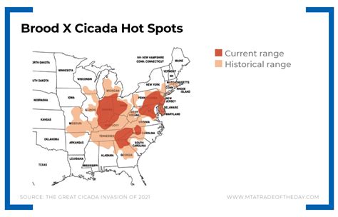 Annual Cicada Map