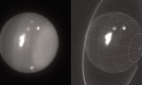 Astronomers spot huge flashes of light on Uranus | Daily Mail Online