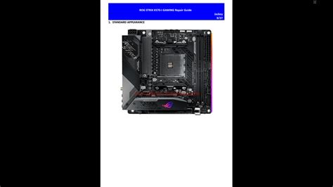 ASUS ROG STRIX X570-I GAMING Repair Guide | Forum Teknisi Laptop Indonesia