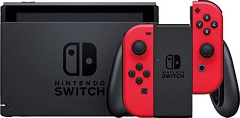 Amazon.com: Nintendo Switch with Red Joy-Con (Renewed Premium) : Video ...