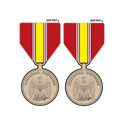 National Defense Service Medal Decal