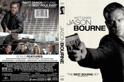 Jason Bourne dvd cover (2016) R1