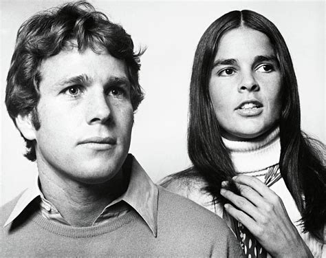 ALI MACGRAW and RYAN O'NEAL in LOVE STORY -1970-. Photograph by Album - Pixels