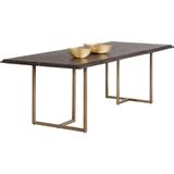 Donnelly Dining Table, Dark Mango – High Fashion Home
