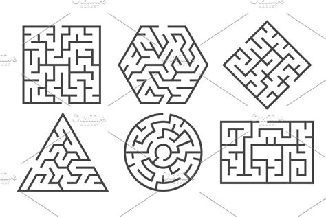 Printable Labyrinth Designs