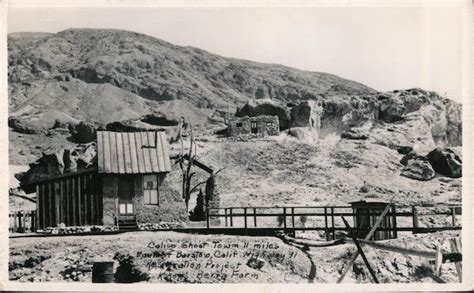 Calico Ghost Town California Postcard