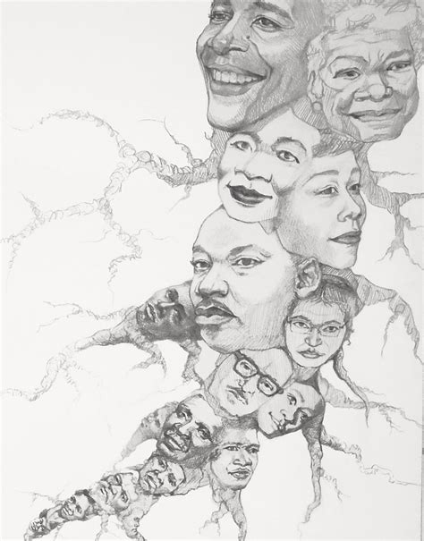 Amber's Art Blog: African American History – Final Drawing