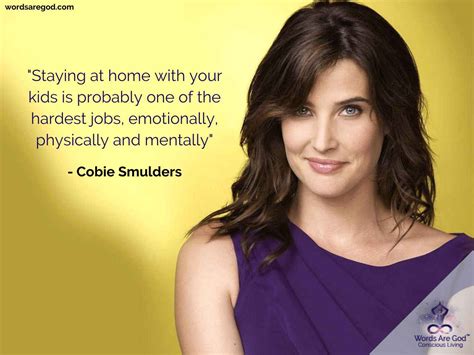 Cobie Smulders Inspirational Quote