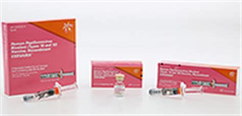 CERVARIX (HPV vaccine) dosage, indication, interactions, side effects ...