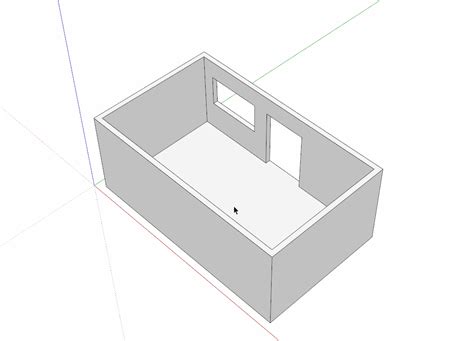 Tips for scaling rooms with interior wall thickness? - SketchUp - SketchUp Community