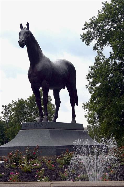 Man O War Statue - Kentucky Horse Park Photograph by Thia Stover - Fine ...