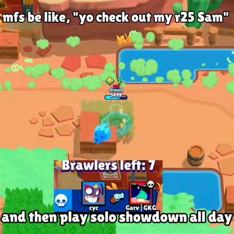 the most entertaining Sam gameplay : r/Brawlstars