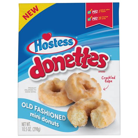 Save on Hostess Donettes Mini Donuts Old Fashioned Order Online Delivery | GIANT