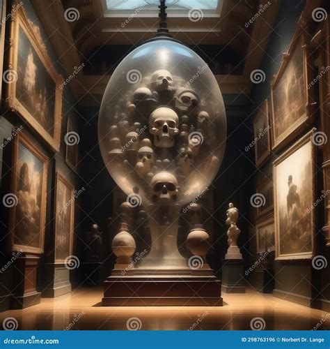 Large museum, AI-generatet stock illustration. Illustration of pieces - 298763196