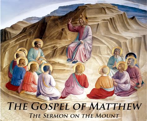 Contemplatives in the World: Lecture Three: The Gospel of Matthew - The ...