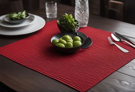 Coolest Color Placemats to Totally Jazz Up Your Dark Wood Table! - DreamyHomeStyle