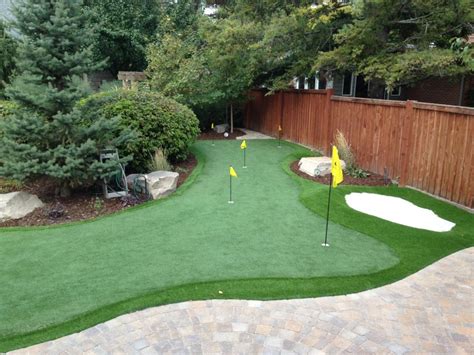 A Golf Enthusiast’s Dream ~ A Backyard Putting Green - Marks Landscaping