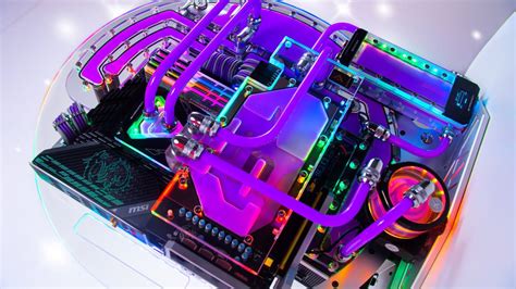 I Built an INSANE Custom Distro Case Water Cooled RGB PC! - YouTube