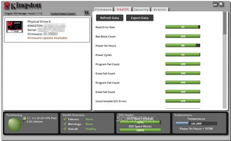 Kingston SSD Manager 1.5.4.9 x64 / 1.1.2.6 x86 - Download, Review, Screenshots