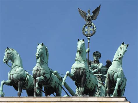 Download Brandenburg Gate Horses Statue Wallpaper | Wallpapers.com