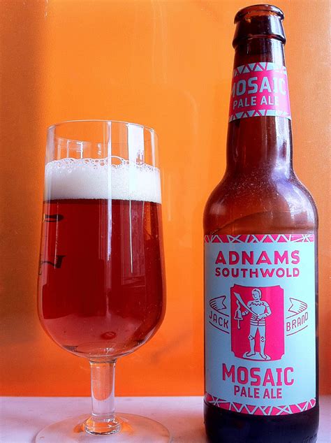 Mosaic Hops through Adnams Mosaic Pale Ale - Beer Gazetteer